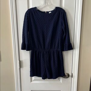 Navy Blue Romper